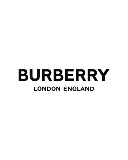 Burberry logo, showcasing a bold and modern design that represents the iconic British luxury brand known for its heritage in fashion, trench coats, accessories, and fragrances, embodying sophistication, innovation, and timeless elegance.