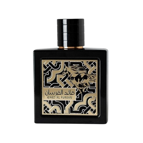 Lattafa Qaed Al Fursan: Opulent men's fragrance with a rich blend of spicy, woody, and aromatic notes, ideal for formal occasions and crafted to embody sophistication and strength.