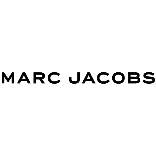 Marc Jacobs logo, featuring a playful and stylish design that represents the renowned American fashion brand known for its innovative clothing, accessories, and distinctive fragrances, embodying creativity, individuality, and a contemporary aesthetic.